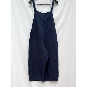 Arthur Apparel Linen Jumpsuit Cropped S